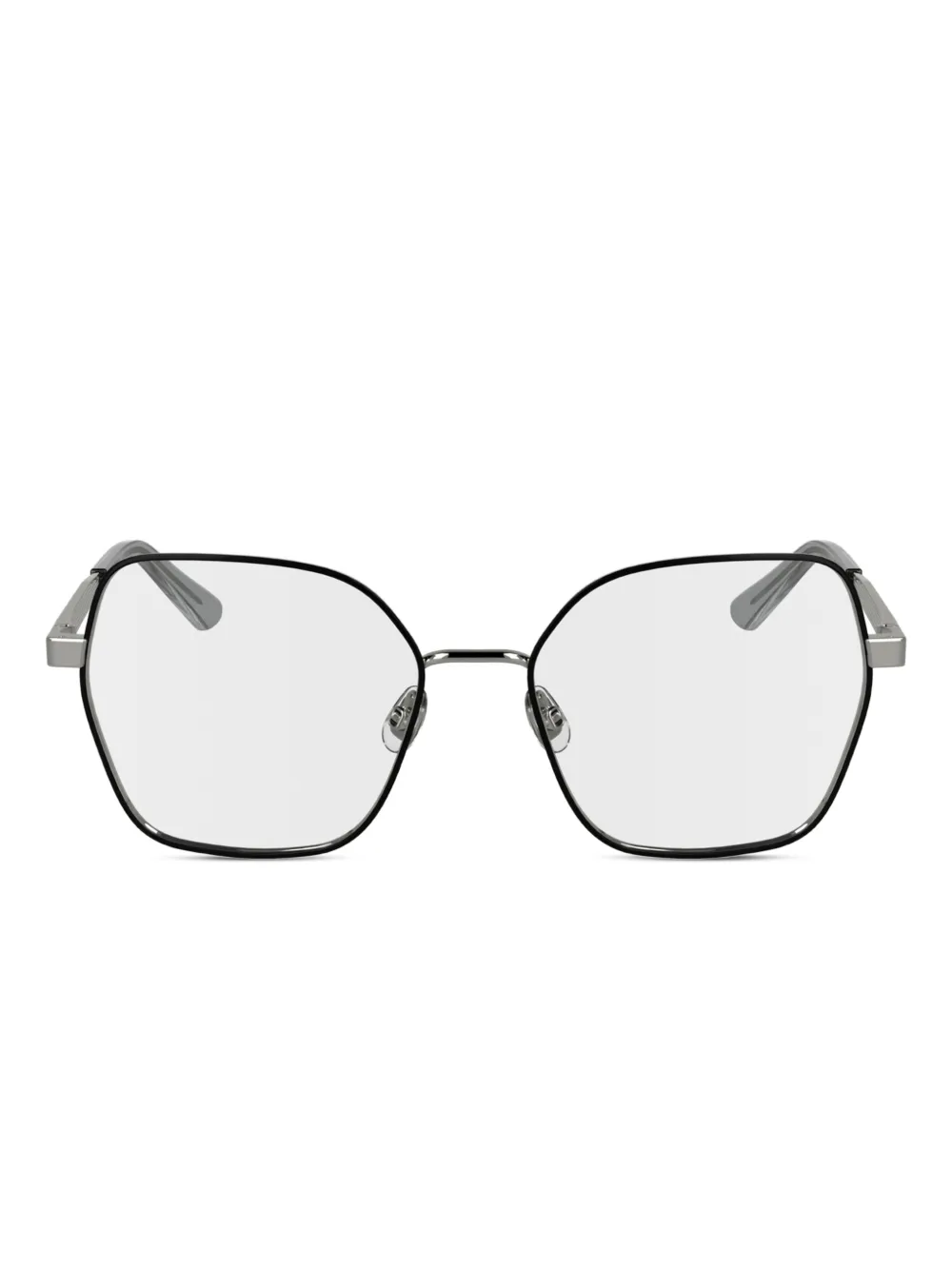 Очки в геометричной оправе Calvin Klein, серебристый
Очки в геометричной оправе Calvin Klein, серебристый