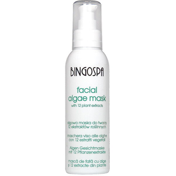 Маска для лица из водорослей, обогащенная 12 растительными экстрактами, 150 г Bingospa
Маска для лица из водорослей, обогащенная 12 растительными экстрактами, 150 г Bingospa
