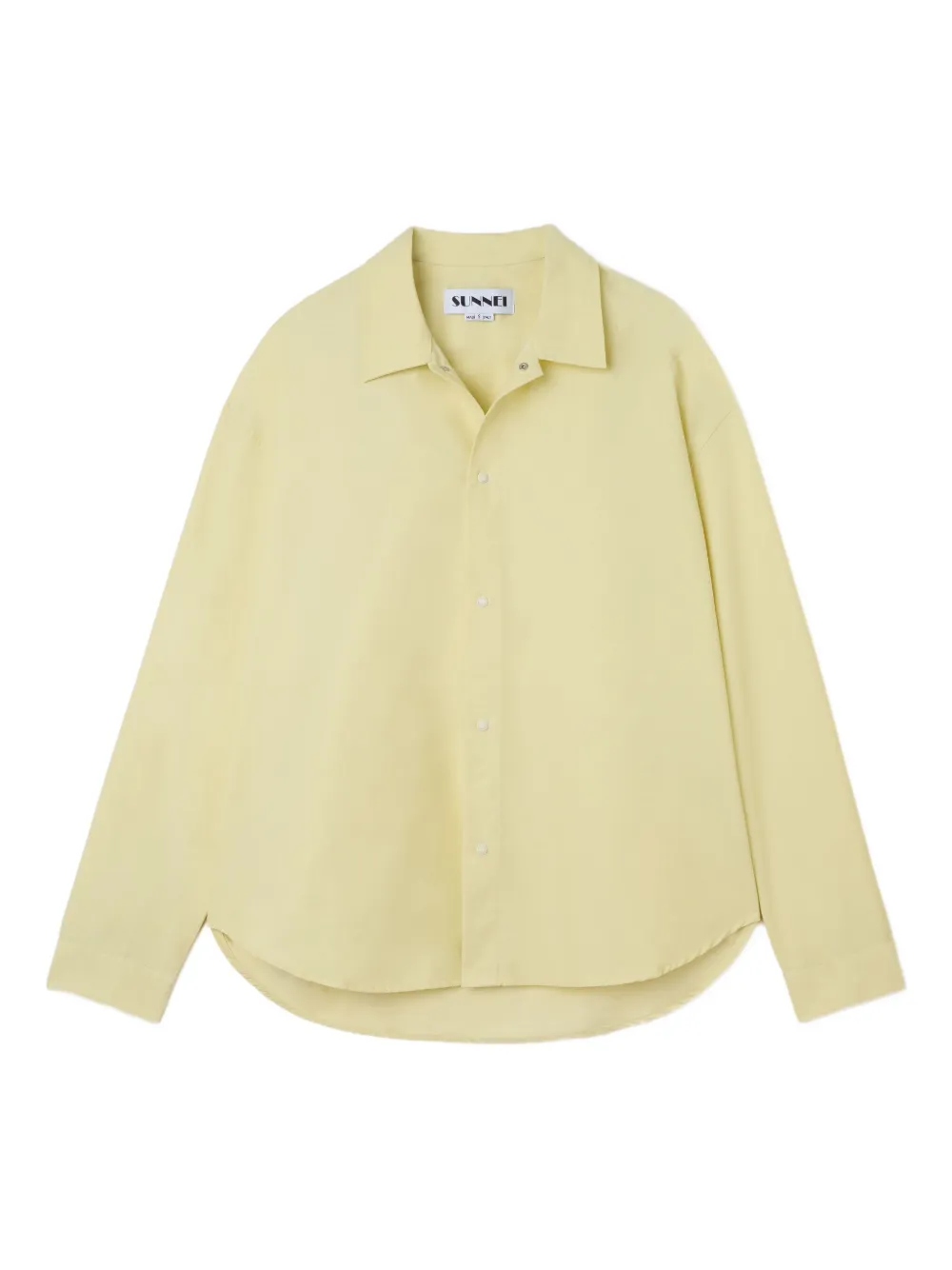 Рубашка на пуговицах Sunnei, желтый
Рубашка на пуговицах Sunnei, желтый