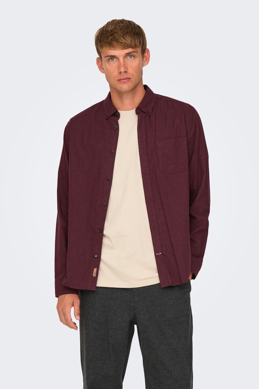 Рубашка обычного кроя Only & Sons, красный
Рубашка обычного кроя Only & Sons, красный