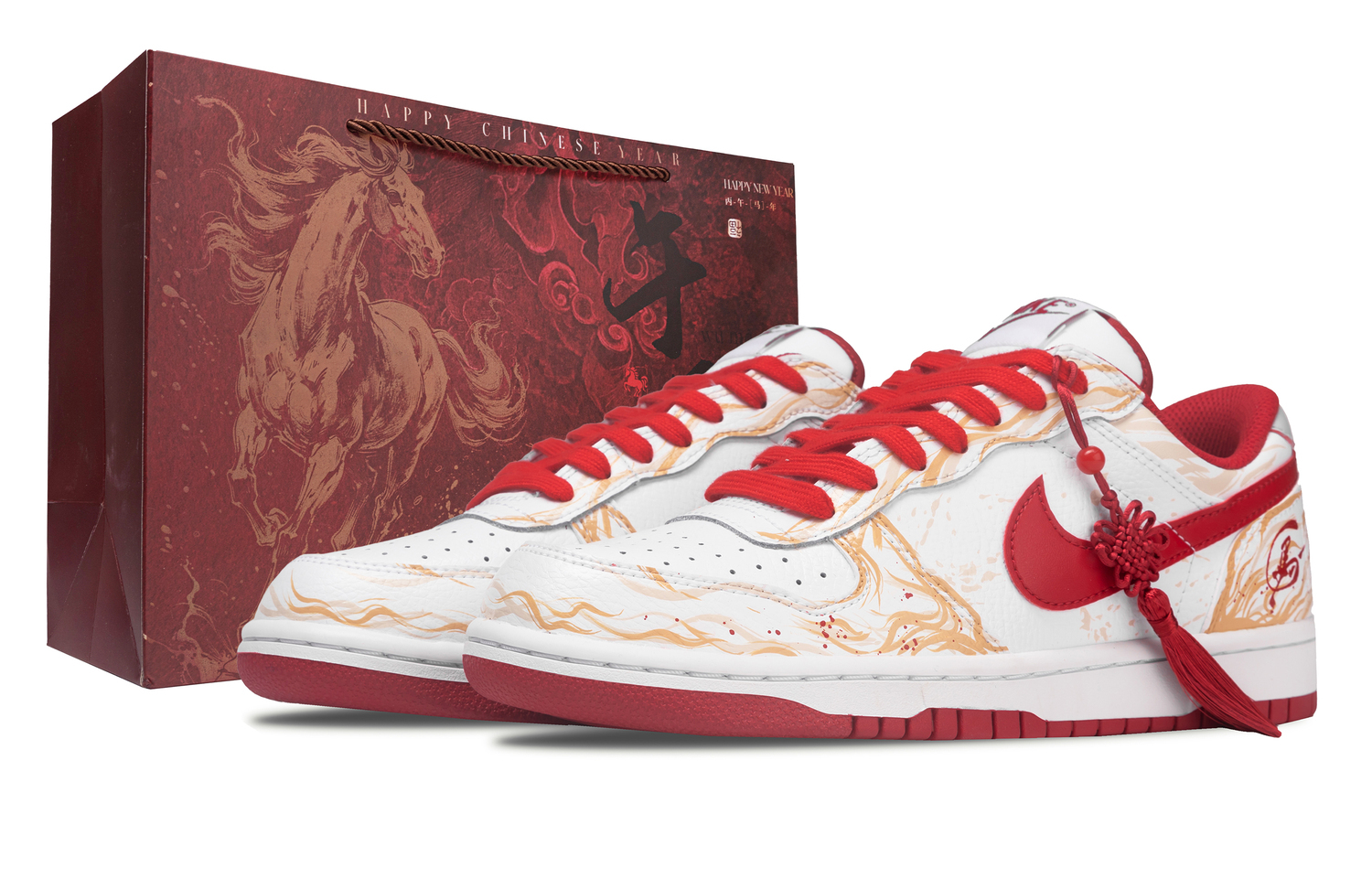 Nike Большие благословляющие лошади мужские дышащие устойчивые к истиранию низкие кроссовки для скейтбординга Gold Red
Nike Большие благословляющие лошади мужские дышащие устойчивые к истиранию низкие кроссовки для скейтбординга Gold Red