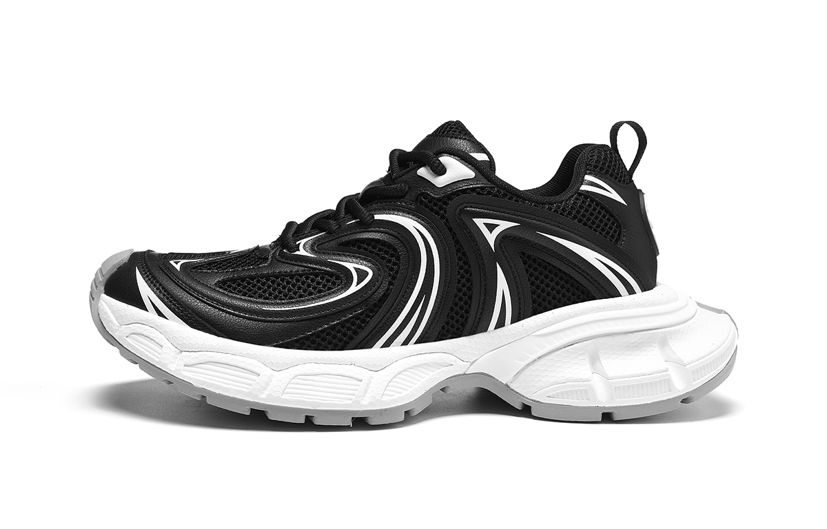 Низкие массивные кроссовки мужские HLA, Black
Низкие массивные кроссовки мужские HLA, Black