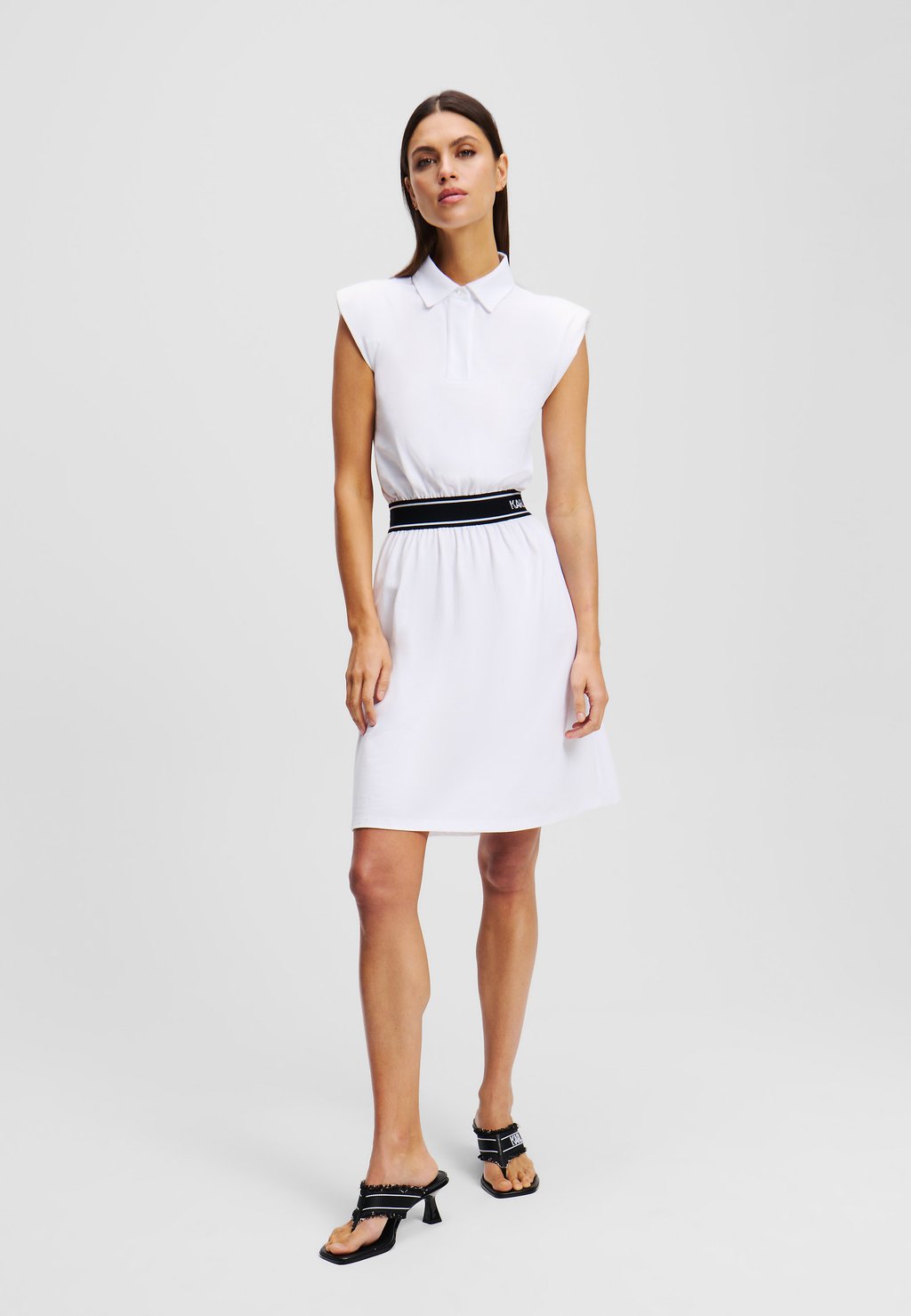 Платье из джерси KARL LAGERFELD, белый
Платье из джерси KARL LAGERFELD, белый