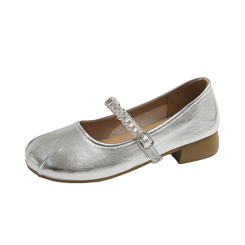 Износостойкая дышащая детская кожаная обувь для подростков Wooden Rabbit, серебряный
Износостойкая дышащая детская кожаная обувь для подростков Wooden Rabbit, серебряный