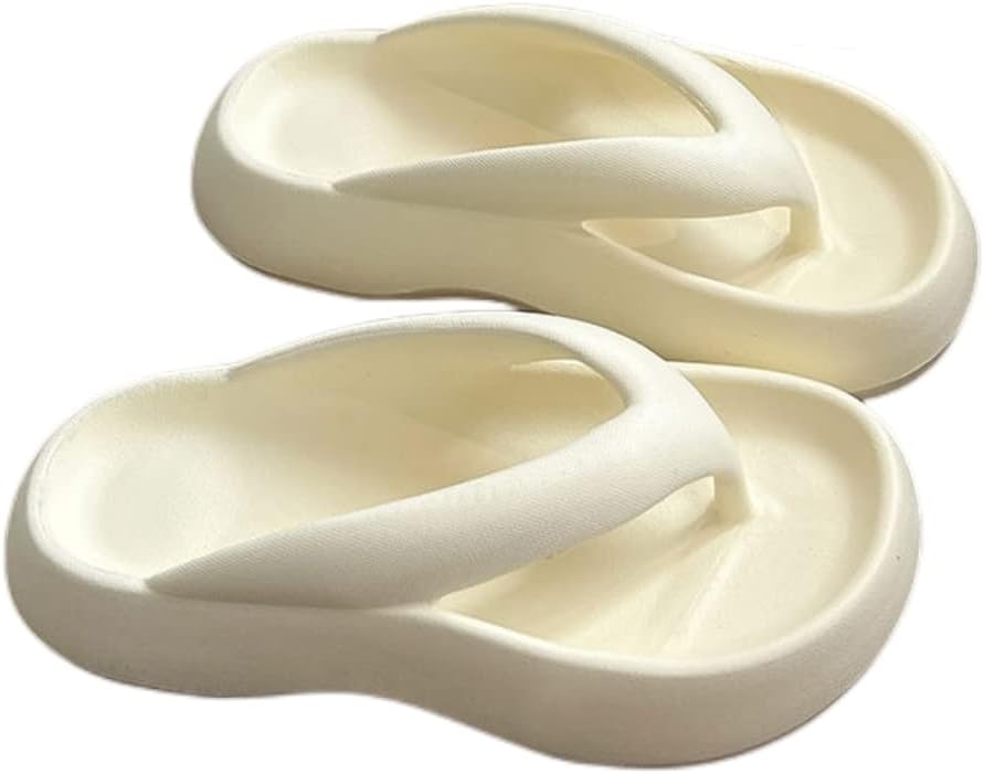 ELLEES Шлепанцы унисекс для взрослых, модель Cloud, женские сандалии для йоги и ходьбы, нескользящая мягкая толстая подошва, для дома и улицы, белый
ELLEES Шлепанцы унисекс для взрослых, модель Cloud, женские сандалии для йоги и ходьбы, нескользящая мягкая толстая подошва, для дома и улицы, белый