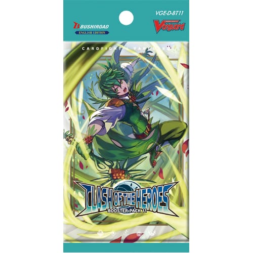 Карточная игра Cardfight!! Vanguard: Clash Of The Heroes – Booster Pack 11 Bushiroad
Карточная игра Cardfight!! Vanguard: Clash Of The Heroes – Booster Pack 11 Bushiroad