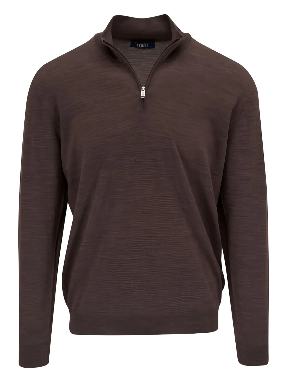 Шерстяной свитер с полумолнией Fedeli, коричневый
Шерстяной свитер с полумолнией Fedeli, коричневый