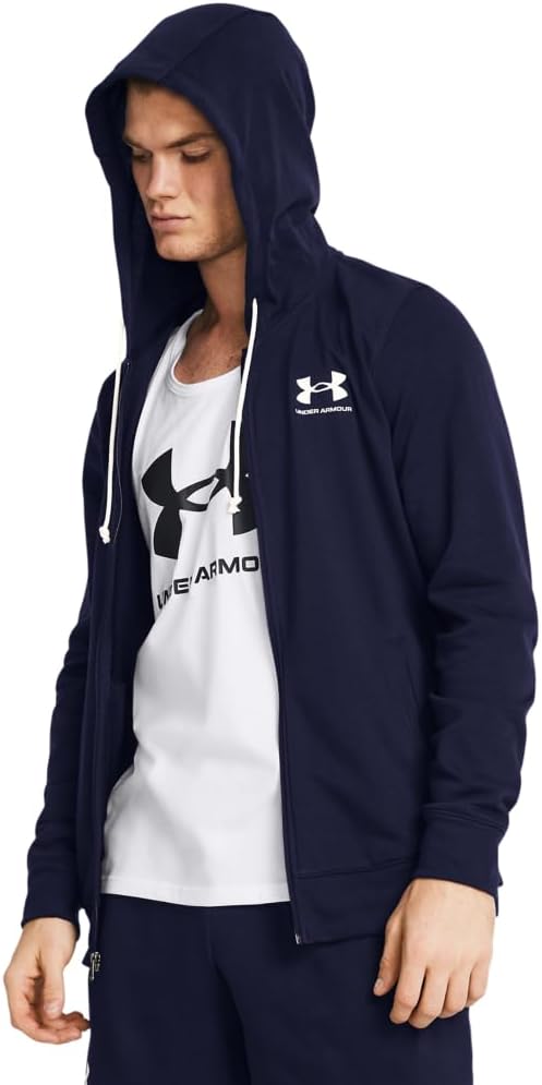 Толстовка Under Armour Rival Terry Full Zip, (410) Midnight Navy/Onyx White
Толстовка Under Armour Rival Terry Full Zip, (410) Midnight Navy/Onyx White