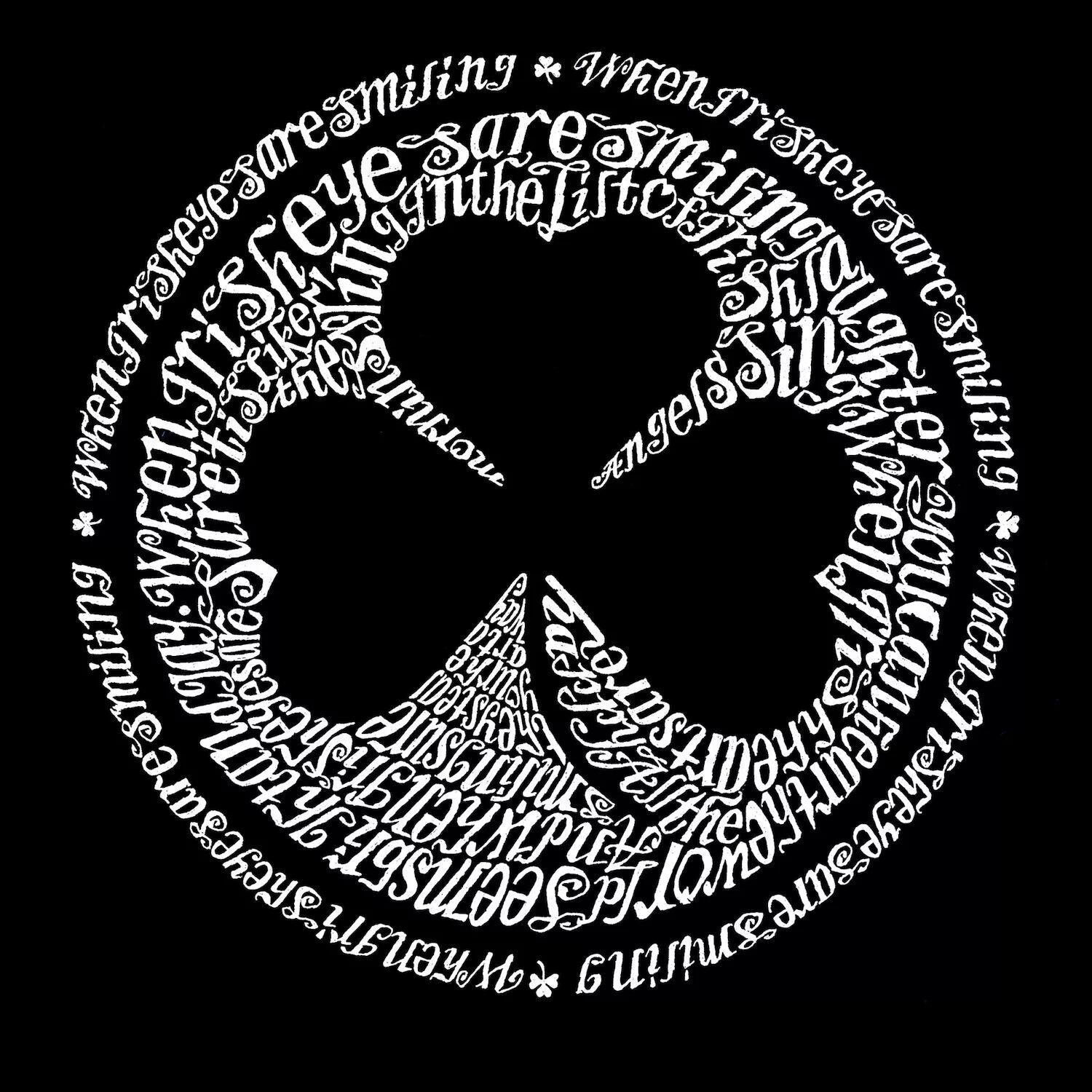 Ирландский - мужская футболка с рисунком Word Art LA Pop Art, черный
Ирландский - мужская футболка с рисунком Word Art LA Pop Art, черный