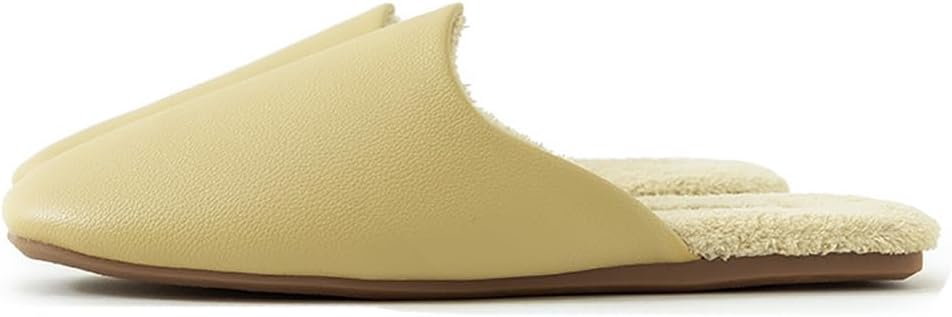 Роскошные коралловые флисовые мюли Yafirgeer для женщин и мужчин, закрытые носки, тихие тапочки из искусственной кожи, элегантная домашняя обувь-сандалии, желтый
Роскошные коралловые флисовые мюли Yafirgeer для женщин и мужчин, закрытые носки, тихие тапочки из искусственной кожи, элегантная домашняя обувь-сандалии, желтый