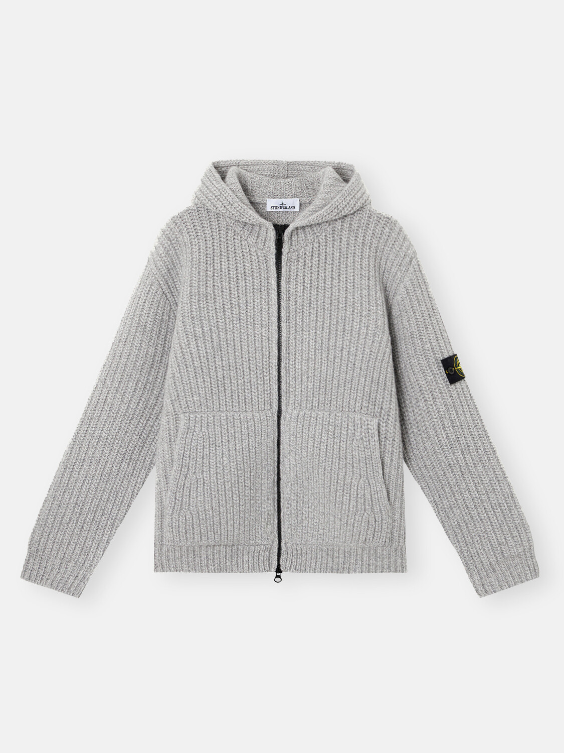 Свитер с капюшоном, застежкой-молнией, карманами и вязаным крючком Stone Island 5100069 FISHERMAN'S RIB RWS WOOL AND CASHMERE, Cement Melange
Свитер с капюшоном, застежкой-молнией, карманами и вязаным крючком Stone Island 5100069 FISHERMAN'S RIB RWS WOOL AND CASHMERE, Cement Melange