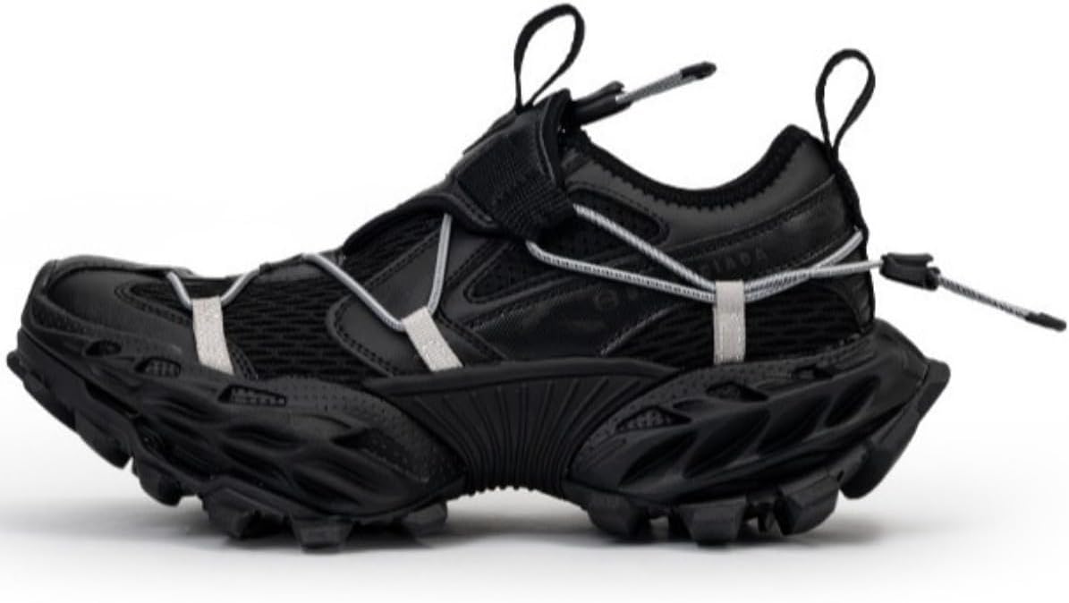 Стильные кроссовки для мужчин из плотной сетки и синтетических материалов, увеличивающие высоту на 5 см, в стиле уличной моды, с системой шнуровки на фиксаторе Ctkvbmeoi, черный
Стильные кроссовки для мужчин из плотной сетки и синтетических материалов, увеличивающие высоту на 5 см, в стиле уличной моды, с системой шнуровки на фиксаторе Ctkvbmeoi, черный