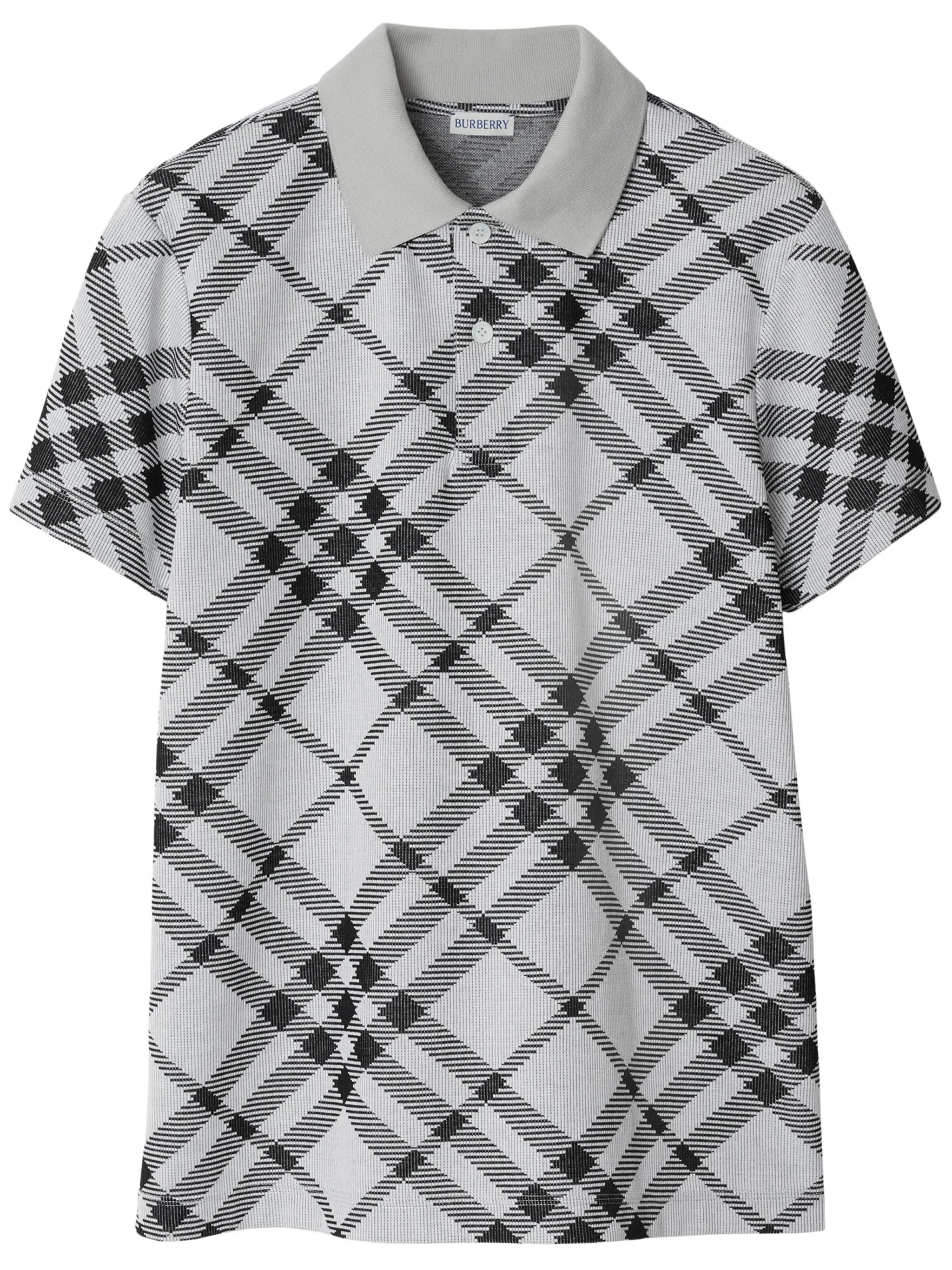 Рубашка поло в клетку Nova Check Burberry, белый
Рубашка поло в клетку Nova Check Burberry, белый