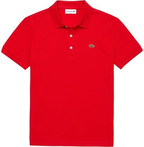Официальная мужская поло-рубашка LACOSTE приталенного кроя, однотонная (с коротким рукавом), красный
Официальная мужская поло-рубашка LACOSTE приталенного кроя, однотонная (с коротким рукавом), красный