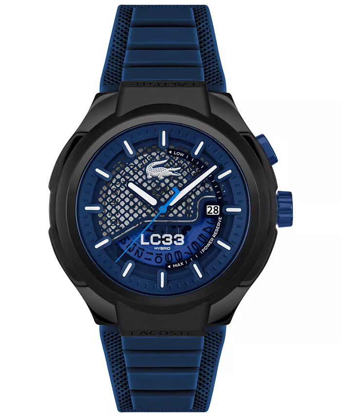 Мужские часы LC33 Mech Hybrid Automatic с синим силиконовым ремешком, 44mm Lacoste, Прозрачный, Мужские часы LC33 Mech Hybrid Automatic с синим силиконовым ремешком, 44mm Lacoste
Мужские часы LC33 Mech Hybrid Automatic с синим силиконовым ремешком, 44mm Lacoste, Прозрачный, Мужские часы LC33 Mech Hybrid Automatic с синим силиконовым ремешком, 44mm Lacoste