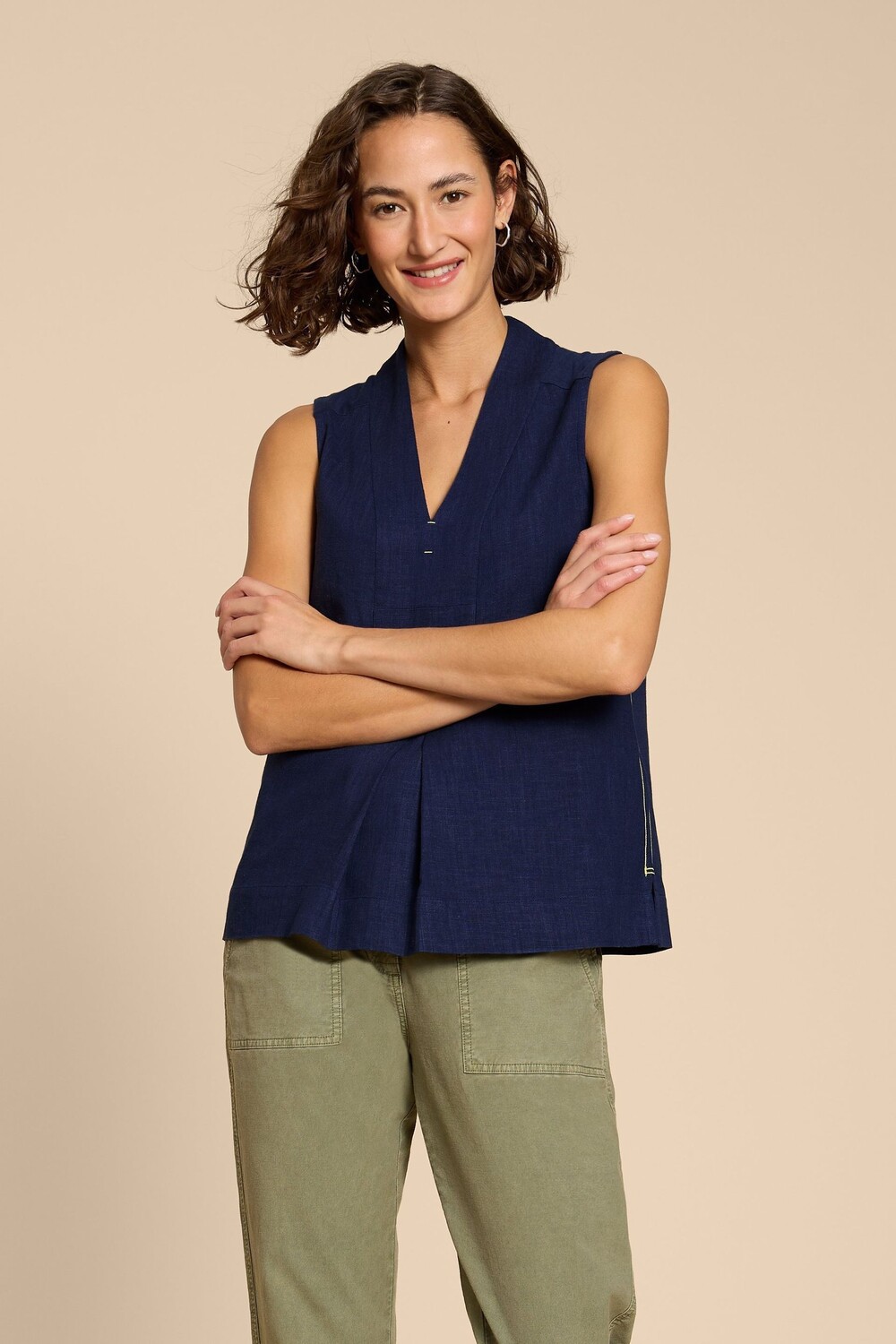 Блузка Celia из джерси White Stuff, синий
Блузка Celia из джерси White Stuff, синий