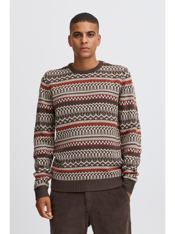 Пуловер BLEND Strick, коричневый
Пуловер BLEND Strick, коричневый