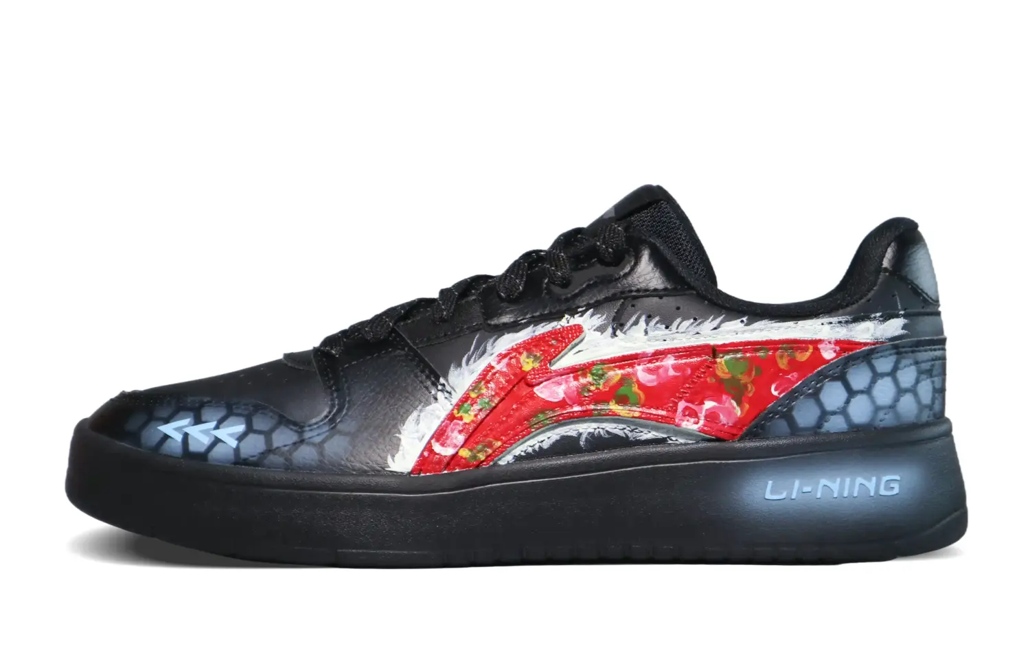 LINING Скользостойкие амортизирующие износостойкие низкие скейтерские кроссовки Men's Black Red Blue
LINING Скользостойкие амортизирующие износостойкие низкие скейтерские кроссовки Men's Black Red Blue