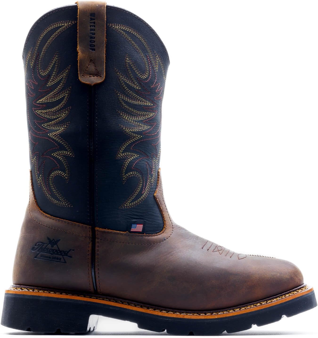 Мужские ботинки Thorogood American Heritage с квадратным носком, водонепроницаемые, черный
Мужские ботинки Thorogood American Heritage с квадратным носком, водонепроницаемые, черный