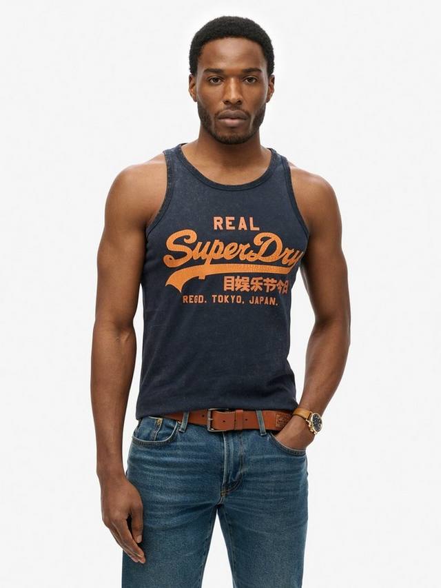 Винтажный топ-жилет Cali с логотипом Superdry, Eclipse Navy
Винтажный топ-жилет Cali с логотипом Superdry, Eclipse Navy