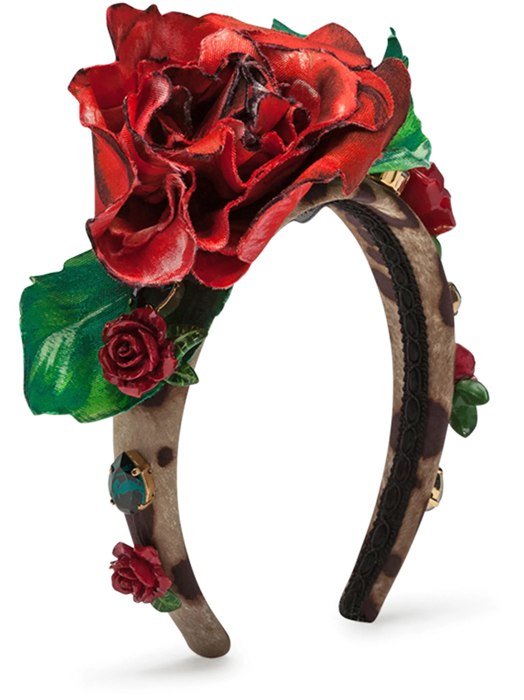 Декорированный ободок Dolce & Gabbana, коричневый
Декорированный ободок Dolce & Gabbana, коричневый