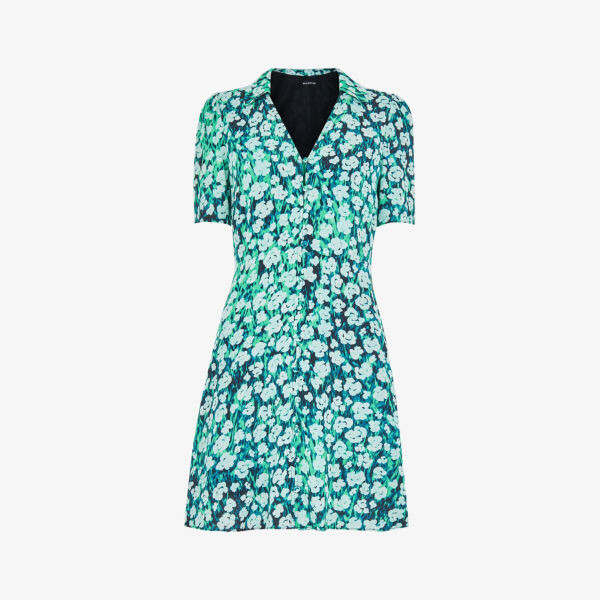 Тканое платье мини Roval с короткими рукавами и цветочным принтом Whistles, мультиколор
Тканое платье мини Roval с короткими рукавами и цветочным принтом Whistles, мультиколор