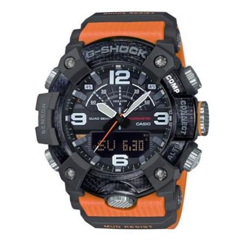 Часы CASIO G-Shock Mudmaster 'Black Orange', черный
Часы CASIO G-Shock Mudmaster 'Black Orange', черный