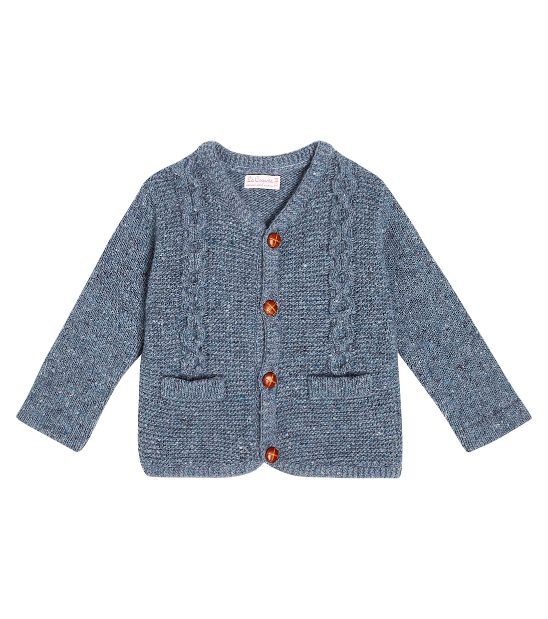 Кардиган Baby Zas из смесовой шерсти La Coqueta, Dustyblue
Кардиган Baby Zas из смесовой шерсти La Coqueta, Dustyblue