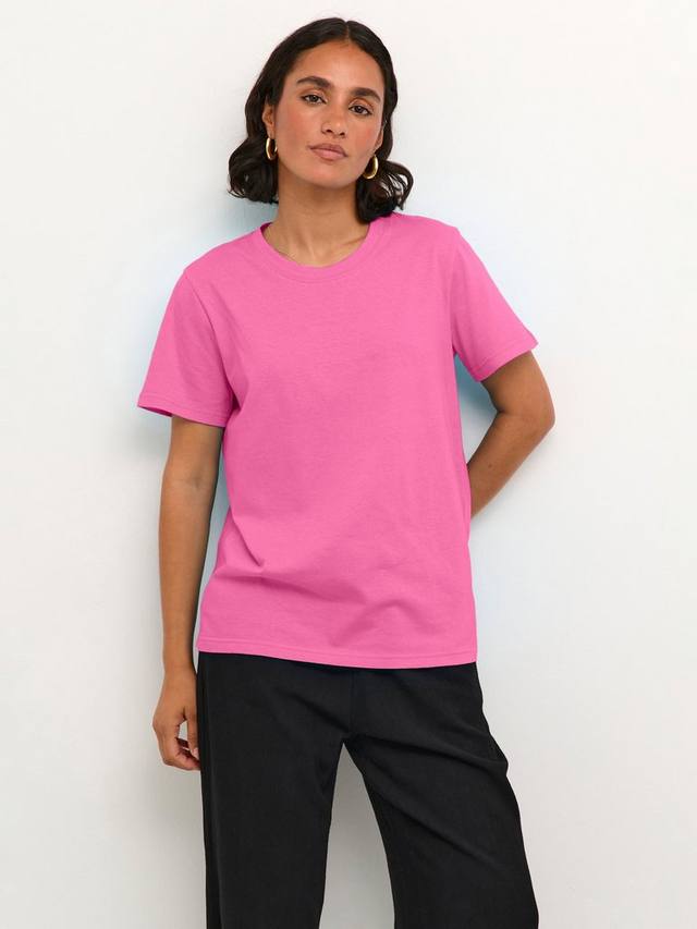 Хлопчатобумажная футболка marin с круглым вырезом KAFFE, цвет Mid Pink
Хлопчатобумажная футболка marin с круглым вырезом KAFFE, цвет Mid Pink