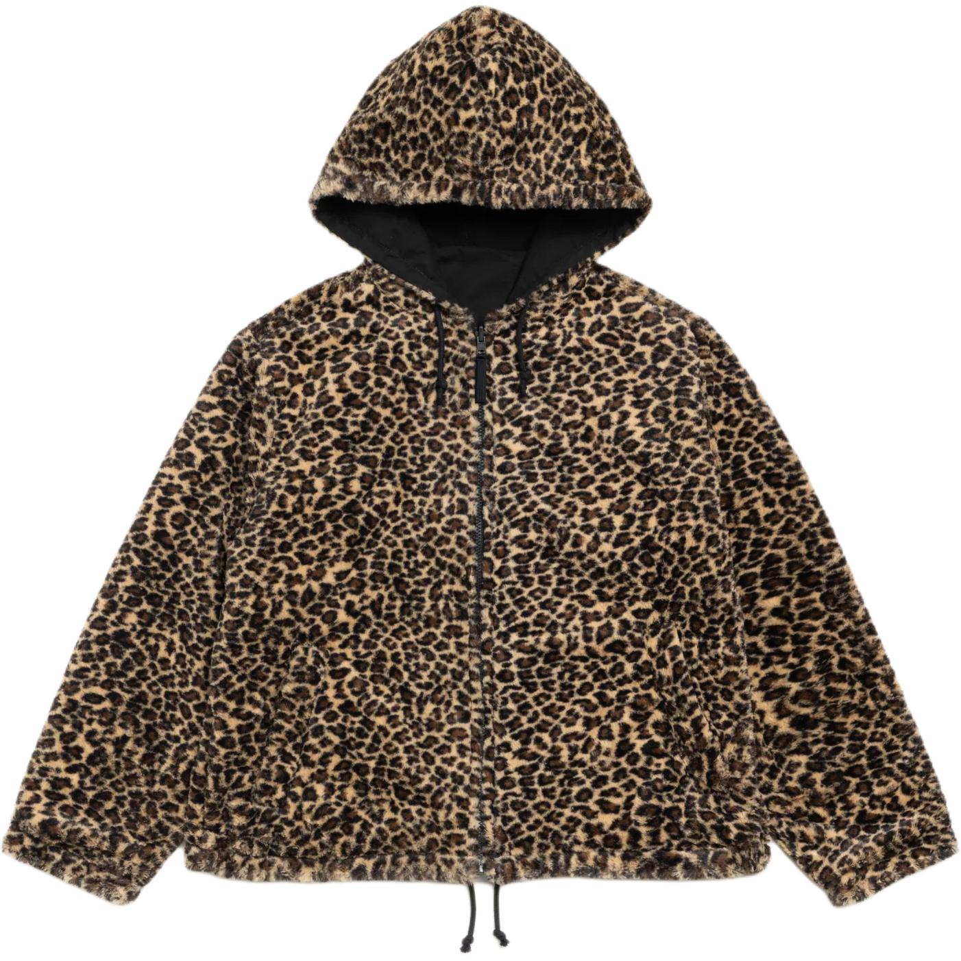 FW25 REVERSIBLE HOODED JACKET Unisex Stussy, leopard print
FW25 REVERSIBLE HOODED JACKET Unisex Stussy, leopard print