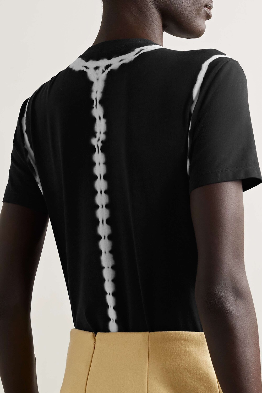 PROENZA SCHOULER WHITE LABEL Футболка из смесового хлопкового джерси с принтом тай-дай, черный
PROENZA SCHOULER WHITE LABEL Футболка из смесового хлопкового джерси с принтом тай-дай, черный