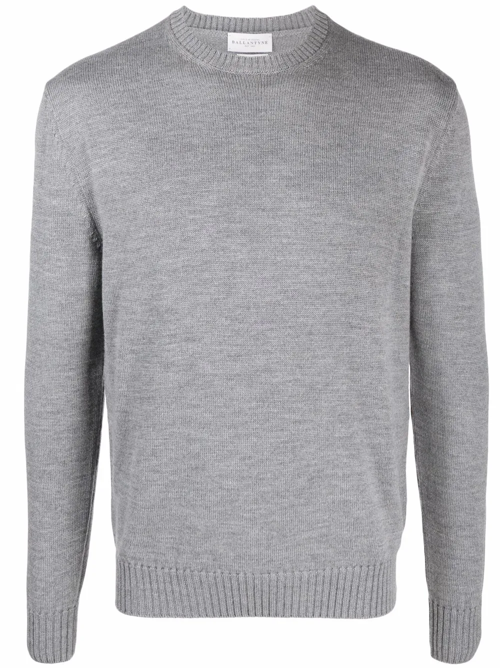 Шерстяной джемпер в рубчик Ballantyne, серый
Шерстяной джемпер в рубчик Ballantyne, серый