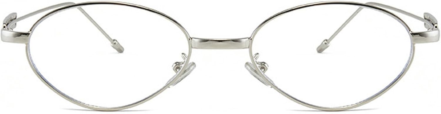 Ретро овальные солнцезащитные очки для женщин и мужчин, модные солнцезащитные очки в металлической оправе, маленькие, в стиле 90-х, винтажные солнцезащитные очки mincl, Silver Clear
Ретро овальные солнцезащитные очки для женщин и мужчин, модные солнцезащитные очки в металлической оправе, маленькие, в стиле 90-х, винтажные солнцезащитные очки mincl, Silver Clear