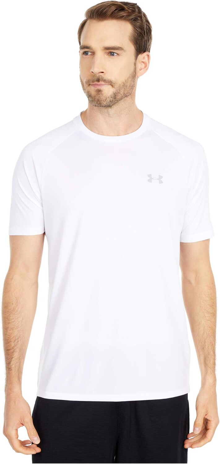 Футболка с короткими рукавами UA Tech Under Armour, цвет White/Overcast Gray
Футболка с короткими рукавами UA Tech Under Armour, цвет White/Overcast Gray