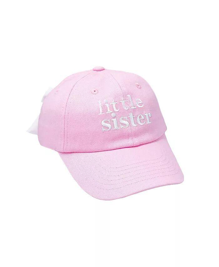 Бейсбольная кепка-бантик для девочек розового цвета Bits & Bows
Бейсбольная кепка-бантик для девочек розового цвета Bits & Bows