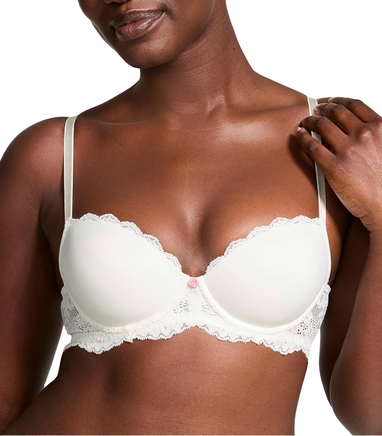 Victoria's Dream Angels Легко Подкладной Бюстгальтер для Женщин (32A-38DDD) Victoria's Secret, Coconut White (New Look)
Victoria's Dream Angels Легко Подкладной Бюстгальтер для Женщин (32A-38DDD) Victoria's Secret, Coconut White (New Look)