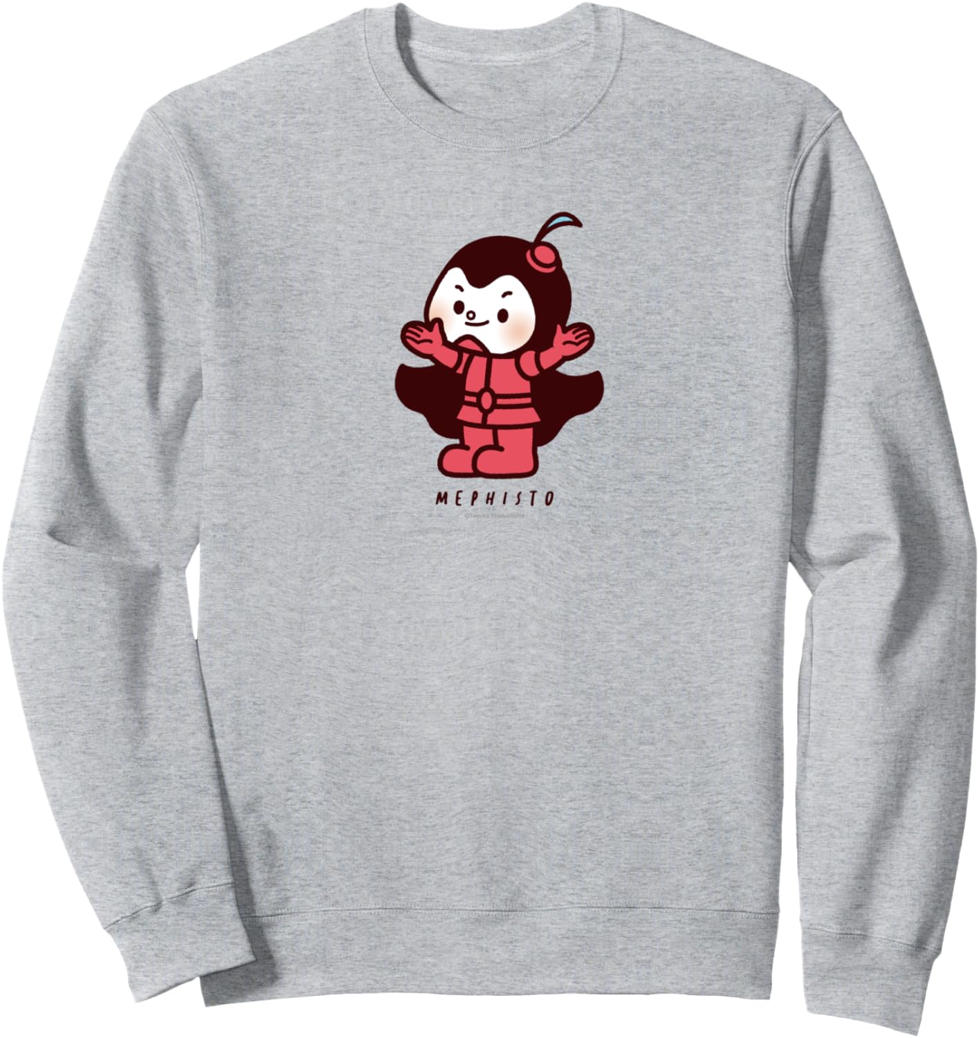 Персонаж «Рыцарь с лентой» в стиле чиби (Мефисто) (C) Tezuka Productions. Толстовка, серая Osamu Tezuka World, Серый, Персонаж «Рыцарь с лентой» в стиле чиби (Мефисто) (C) Tezuka Productions. Толстовка, серая Osamu Tezuka World
Персонаж «Рыцарь с лентой» в стиле чиби (Мефисто) (C) Tezuka Productions. Толстовка, серая Osamu Tezuka World, Серый, Персонаж «Рыцарь с лентой» в стиле чиби (Мефисто) (C) Tezuka Productions. Толстовка, серая Osamu Tezuka World