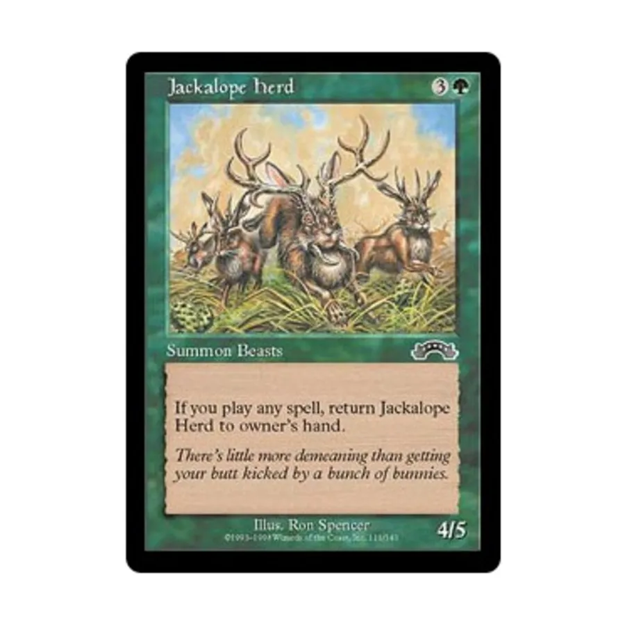 CCG Стадо шакалопов (C), MTG - Exodus
CCG Стадо шакалопов (C), MTG - Exodus