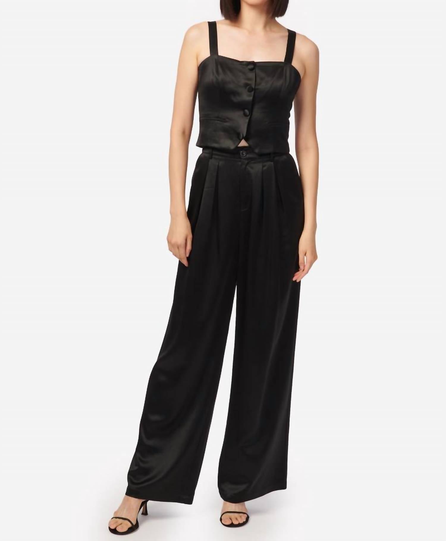 Брюки Davina черного цвета Cami NYC
Брюки Davina черного цвета Cami NYC