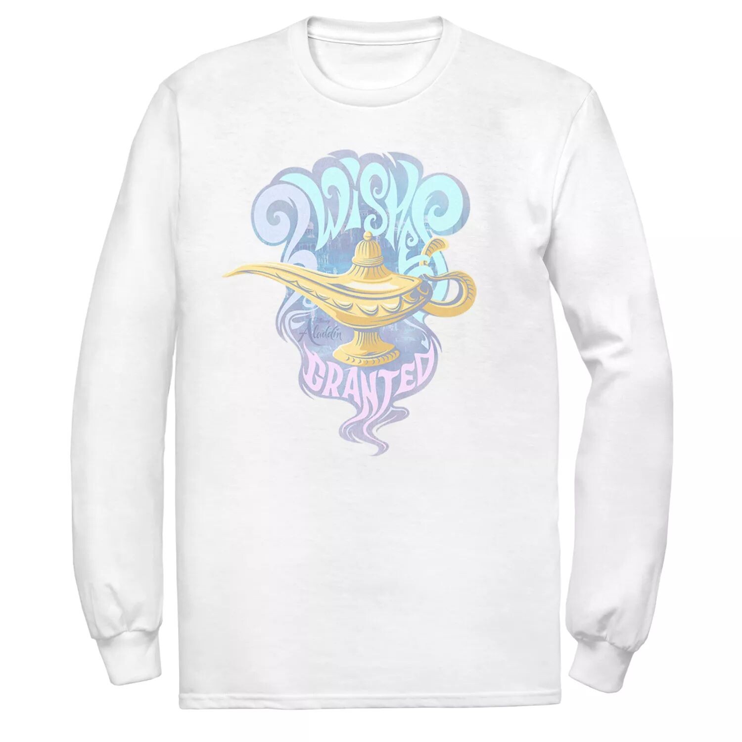Мужская футболка с длинными рукавами и рисунком «Лампа Джинна» Disney's Aladdin
Мужская футболка с длинными рукавами и рисунком «Лампа Джинна» Disney's Aladdin