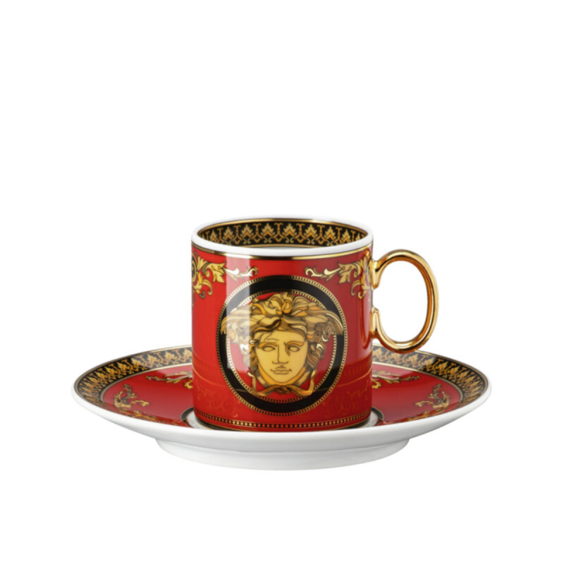 Rosenthal Versace Icarus Medusa Чашка для эспрессо, 2 предмета 0,10 л Rosenthal meets Versace, разноцветный/золотой
Rosenthal Versace Icarus Medusa Чашка для эспрессо, 2 предмета 0,10 л Rosenthal meets Versace, разноцветный/золотой