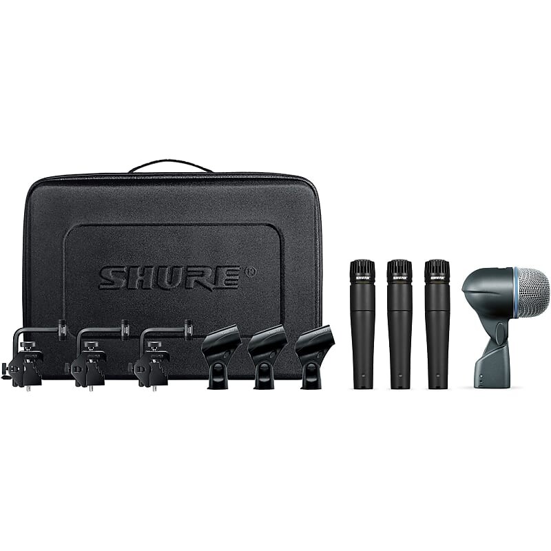 Микрофон Shure DMK57-52 Drum Microphone Kit
Микрофон Shure DMK57-52 Drum Microphone Kit