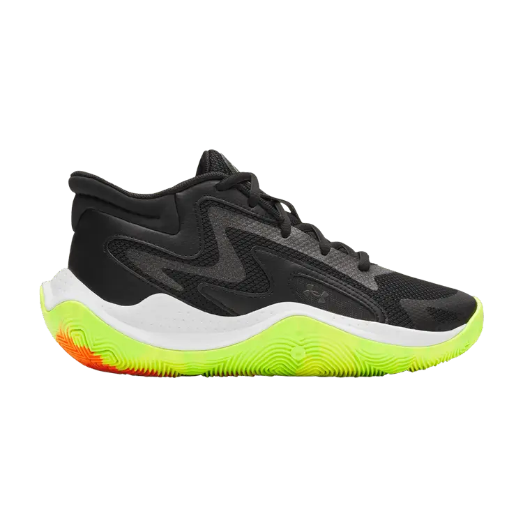Кроссовки Under Armour Jet, 25 GS, Metallic Black Hyper Green
Кроссовки Under Armour Jet, 25 GS, Metallic Black Hyper Green