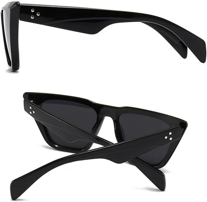 Ретро-солнцезащитные очки «кошачий глаз» для мужчин и женщин, солнцезащитные очки для женщин, защита от УФ-излучения UV400, зеркальные заклепки generic, 2
Ретро-солнцезащитные очки «кошачий глаз» для мужчин и женщин, солнцезащитные очки для женщин, защита от УФ-излучения UV400, зеркальные заклепки generic, 2