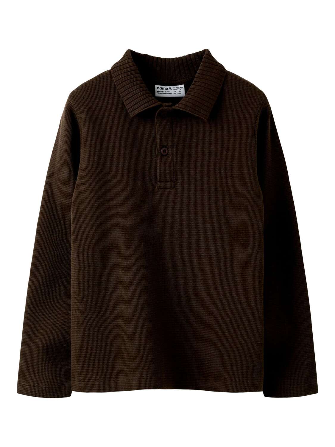 NAME IT Лонгслив в темно-коричневом цвете
NAME IT Лонгслив в темно-коричневом цвете