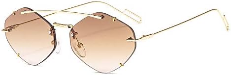 Женские солнцезащитные очки без оправы Polygon, модные солнцезащитные очки с градиентным переходом, женские очки-«конфетки», защита от ультрафиолета UV400 MTZJH, C4 Gold-brown
Женские солнцезащитные очки без оправы Polygon, модные солнцезащитные очки с градиентным переходом, женские очки-«конфетки», защита от ультрафиолета UV400 MTZJH, C4 Gold-brown