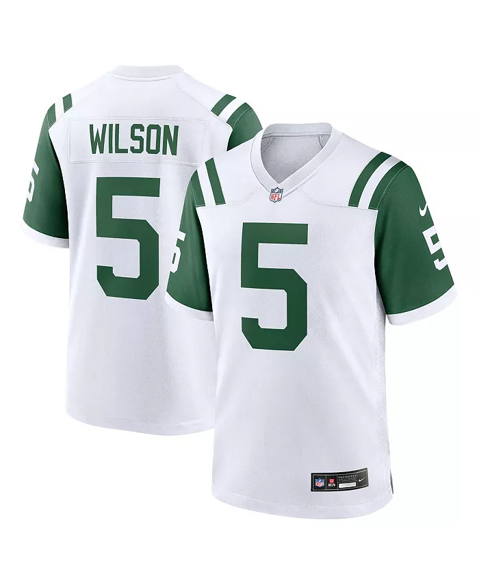 Мужская классическая альтернативная игровая футболка Garrett Wilson New York Jets белого цвета Nike
Мужская классическая альтернативная игровая футболка Garrett Wilson New York Jets белого цвета Nike