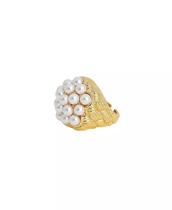 Женское кольцо в стиле елизаветинской эпохи Sohi, white
Женское кольцо в стиле елизаветинской эпохи Sohi, white