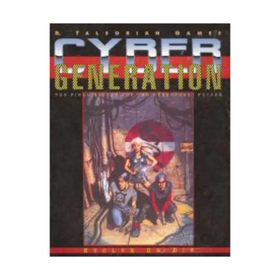 CyberGeneration (1st Edition), CyberGeneration (R. Talsorian), мягкая обложка
CyberGeneration (1st Edition), CyberGeneration (R. Talsorian), мягкая обложка