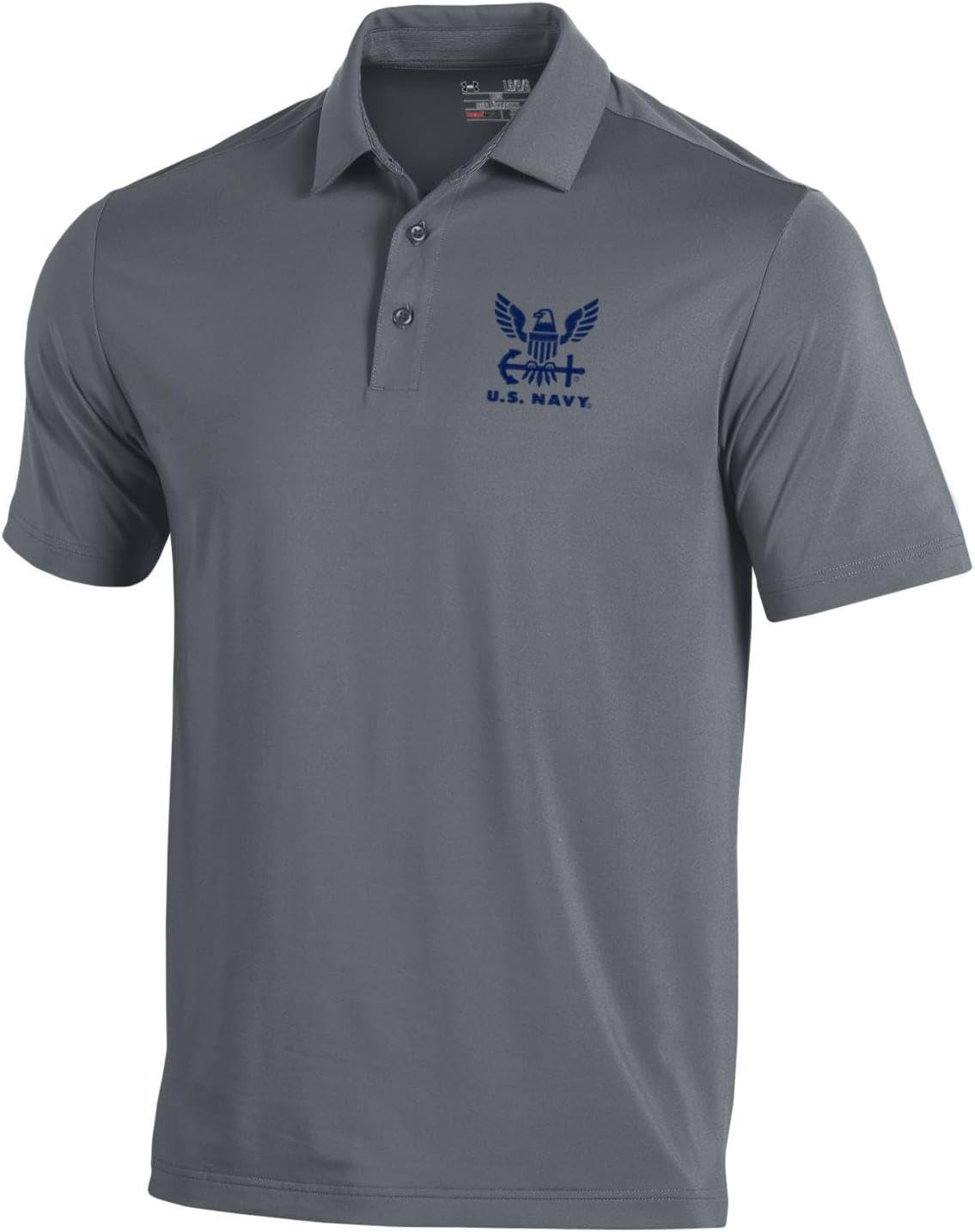 Under Armour US Navy Polo, Grey
Under Armour US Navy Polo, Grey